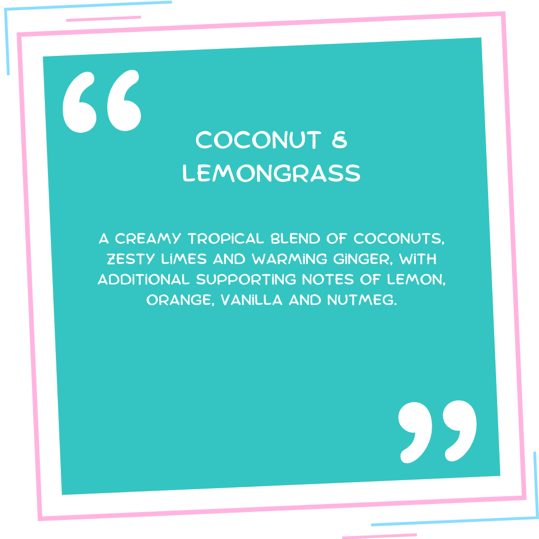 Coconut & Lemongrass Car Freshener