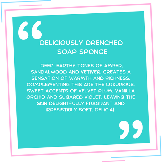 Deliciously Drenched Soap Sponge