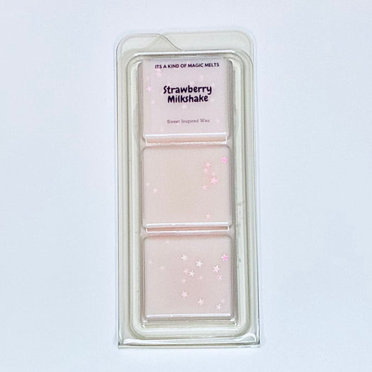 Strawberry Milkshake Wax Melt Snap Bar