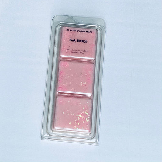 Pink Illusion Wax Melt Snap Bar