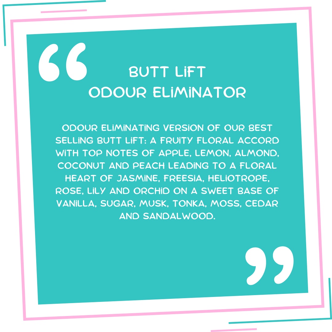 Butt Lift Odour Eliminator Wax Melt Snap Bar