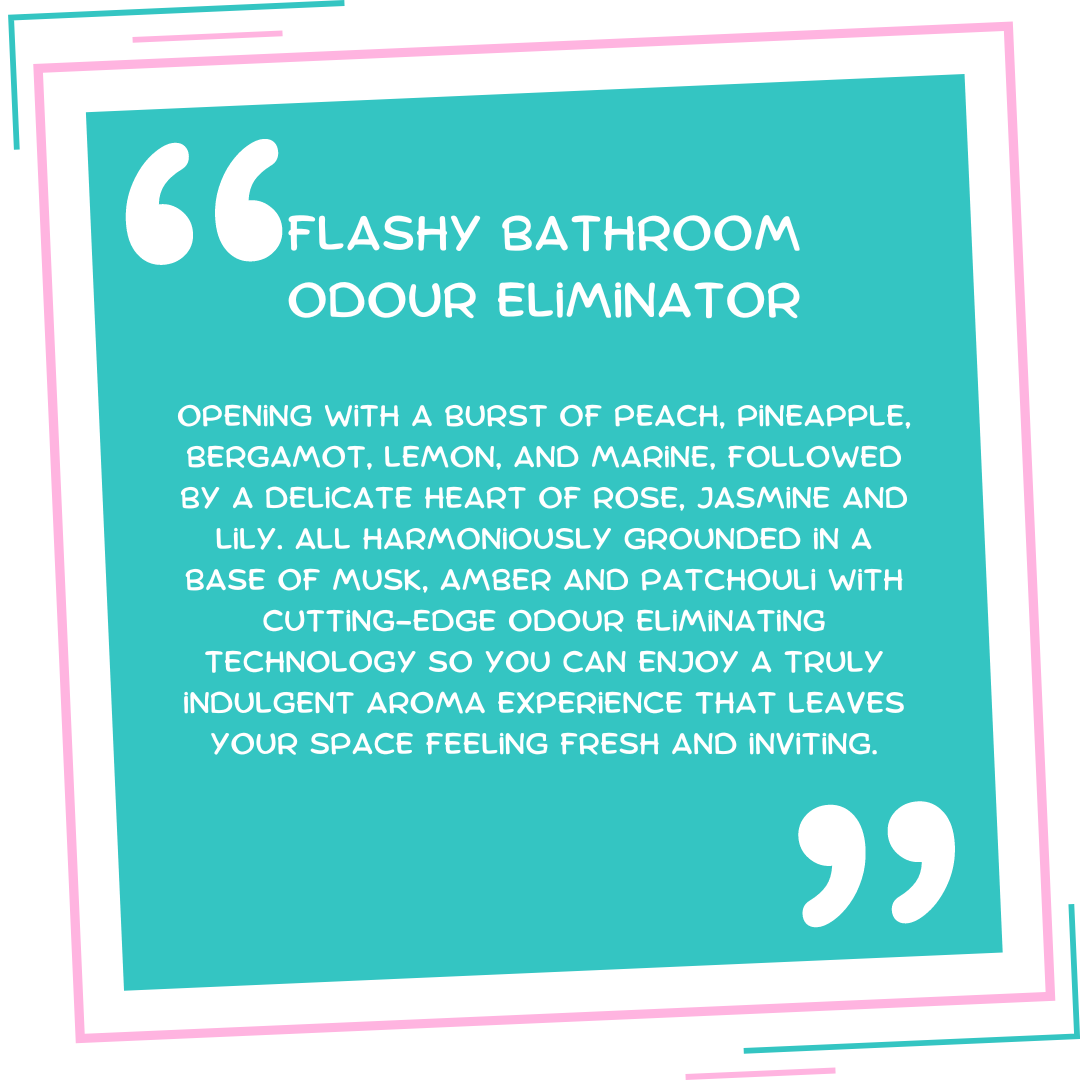 Flashy Bathroom Odour Eliminator Wax Melt