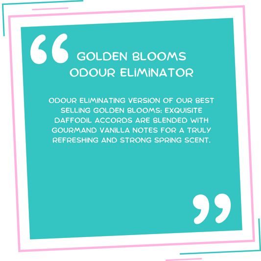 Golden Blooms Odour Eliminator Wax Melt Snap Bar