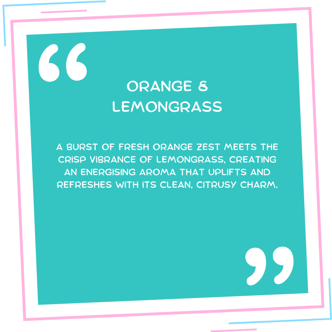 Orange & Lemongrass Car Freshener