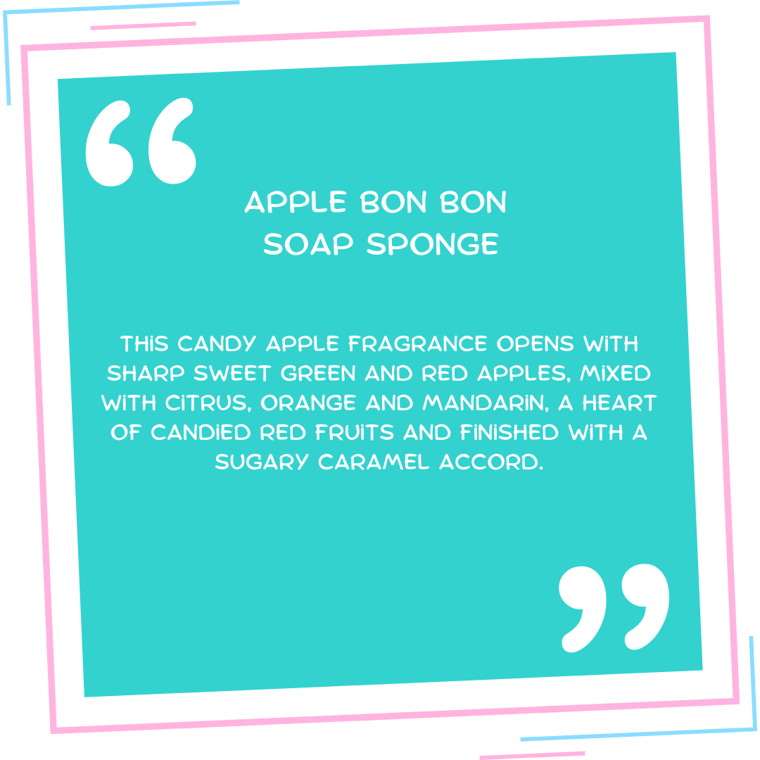 Apple Explosion Soap Sponge