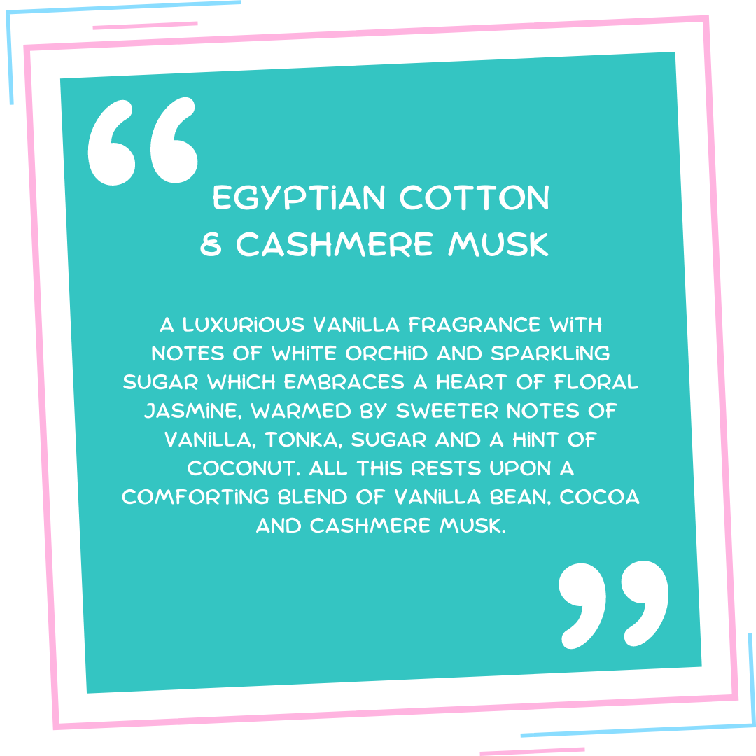 Egyptian Cotton & Cashmere Musk Wax Melt Snap Bar