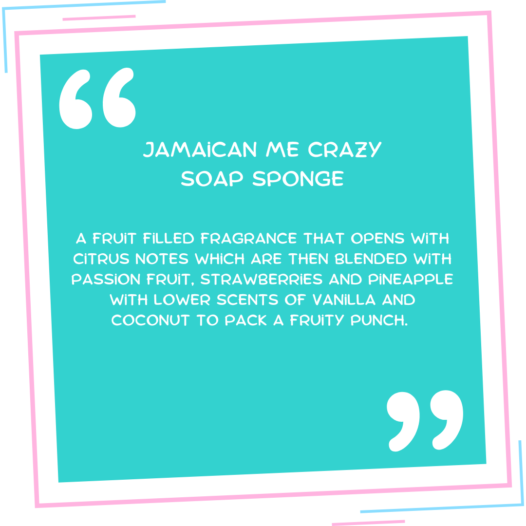 Jamaican Me Crazy Soap Sponge