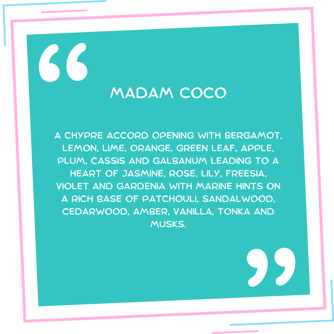 Madam Coco Wax Melt Snap Bar